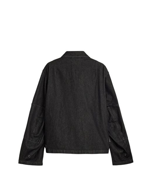 Y-3 Black Denim Cotton Jacket for men