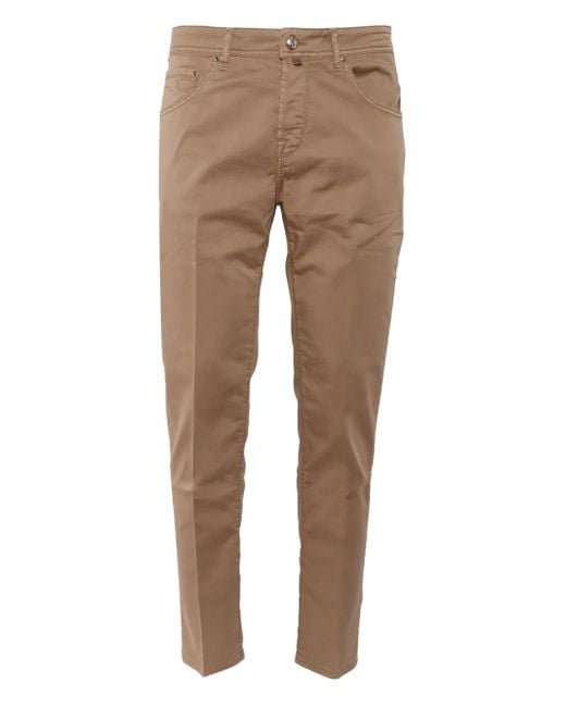 Pantalones Scott con cinco bolsillos Jacob Cohen de hombre de color Natural