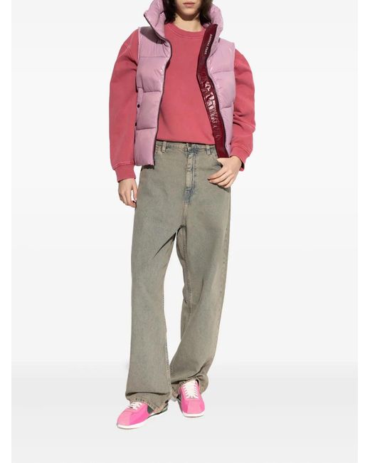 Samsøe & Samsøe Red Savan Crew-Neck Sweater
