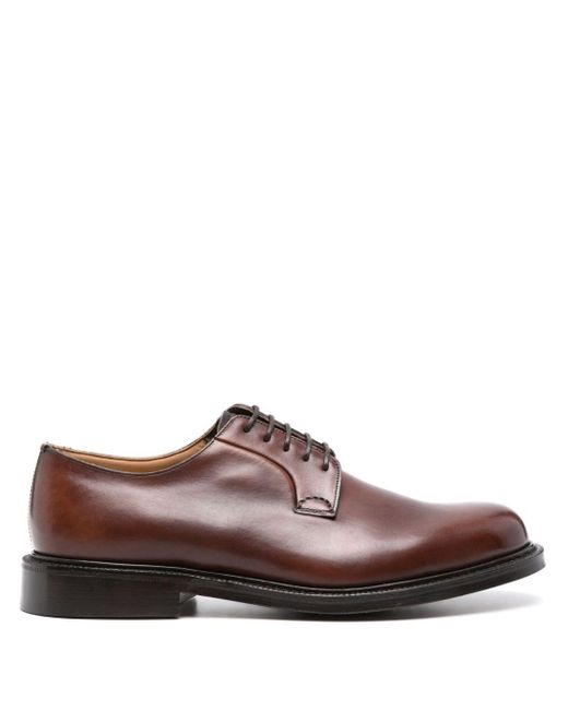 Church's Brown Shannon Derby Shoes for men
