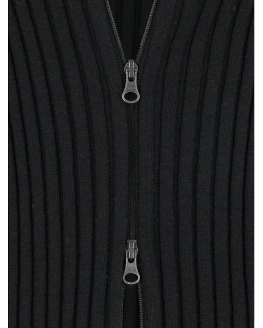 Amomento ブラック ハイネック カーディガン Amomento ハイネック カーディガン ブラック | Lyst