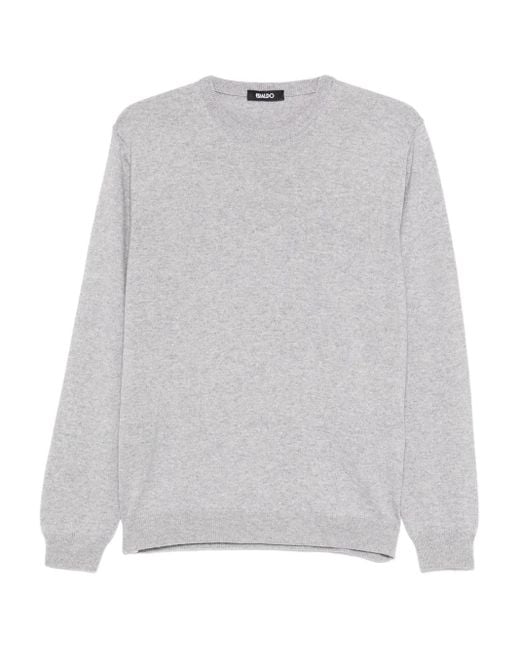 Eraldo Gray Crew-Neck Sweater for men