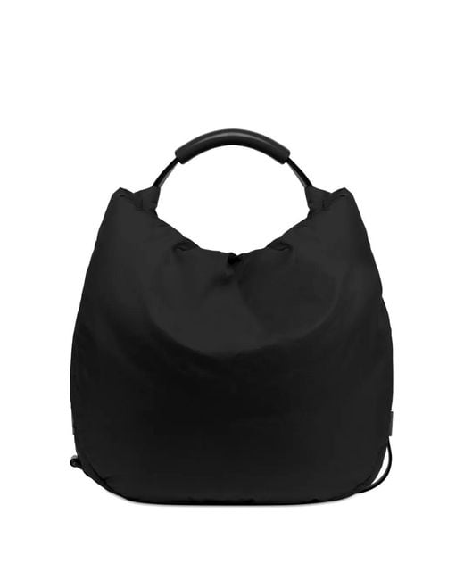 Moschino Black Handle Me Medium Shoulder Bag