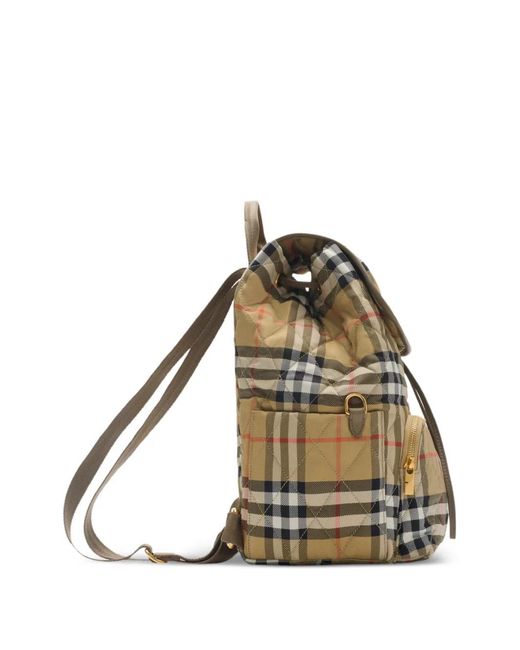 Burberry Natural Horseshoe Backpack