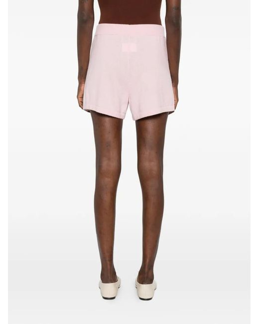 Short À Taille Élastiquée Bompard en coloris Pink