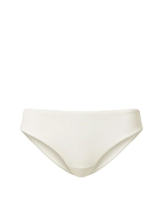 Twinset White Charmeuse Briefs