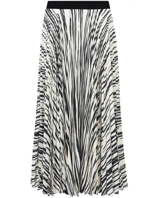 Proenza Schouler White Korine Chiffon-Crepe Pleated Skirt