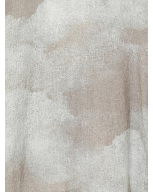 Undercover White Button Printed Jacket for men