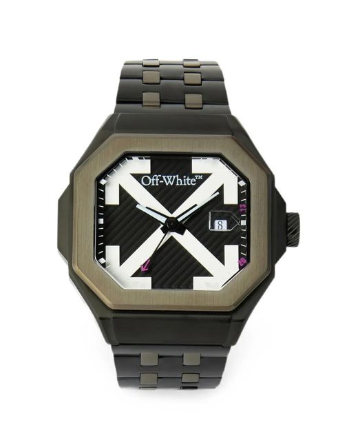 Off-White c/o Virgil Abloh Black Heavy Duty 50,5Mm Watch for men