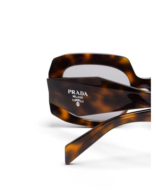 Prada Black Oversize-Frame Sunglasses