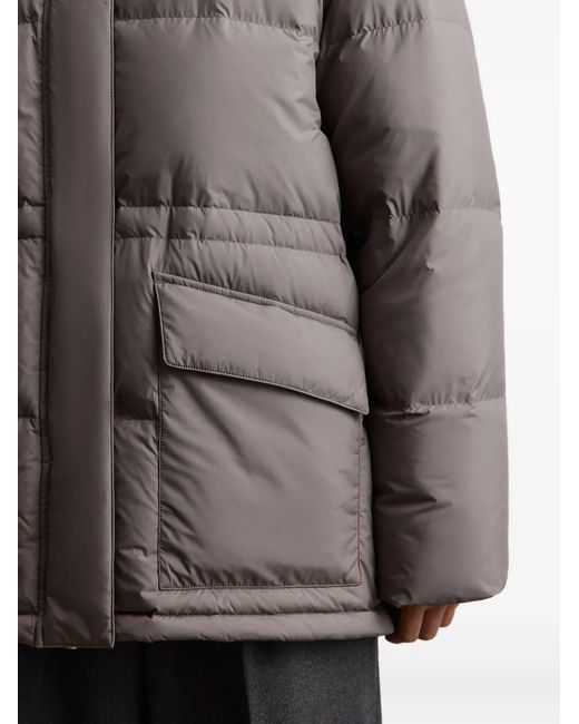 12 STOREEZ Gray Flap-Pocket Jacket