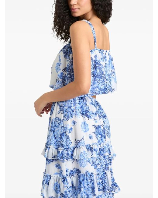 Cinq À Sept Blue Kandra Top