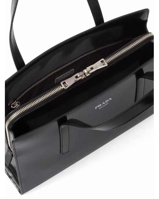 Borsa A Mano Re-Edition Grande di Prada in Black