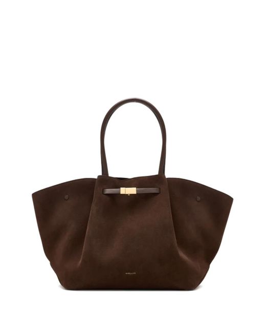 DeMellier London Brown The New York Suede Tote Bag