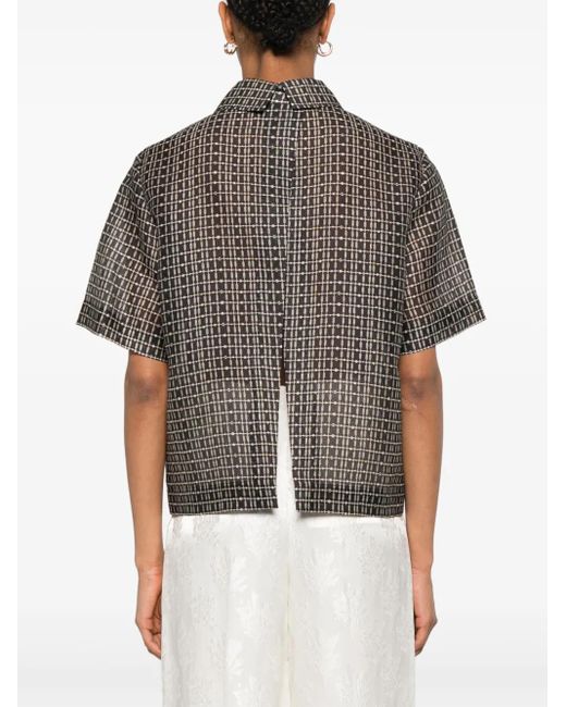 Blouses Fendi de color Gray