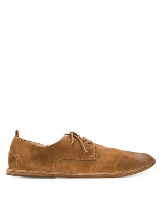 Marsèll Flache Derby-Schuhe in Brown für Herren