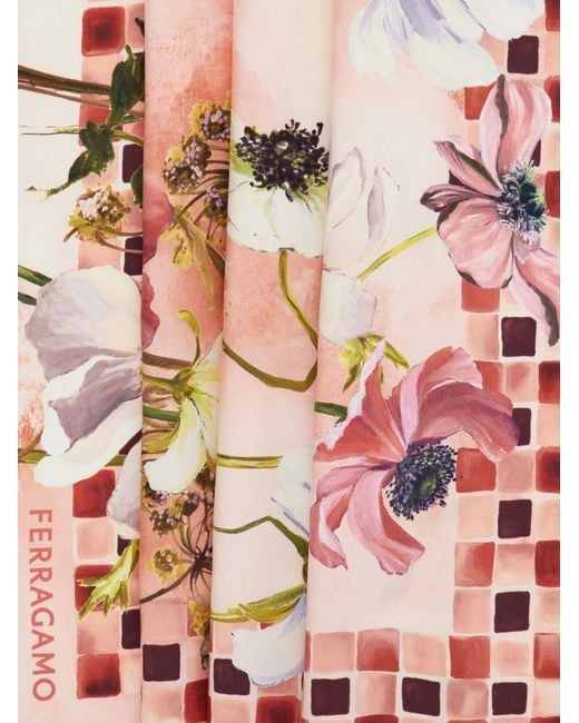 Ferragamo Pink Scarves