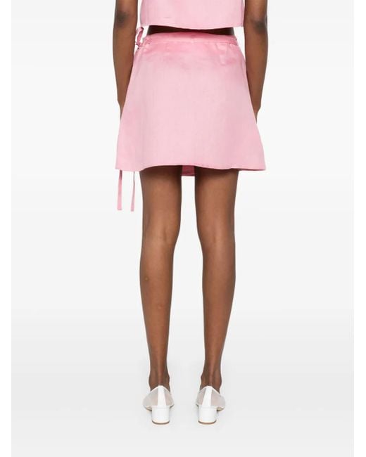 Minifalda Positano Asceno de color Pink