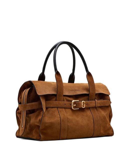Marc Jacobs Brown The Dakota Suede Tote Bag