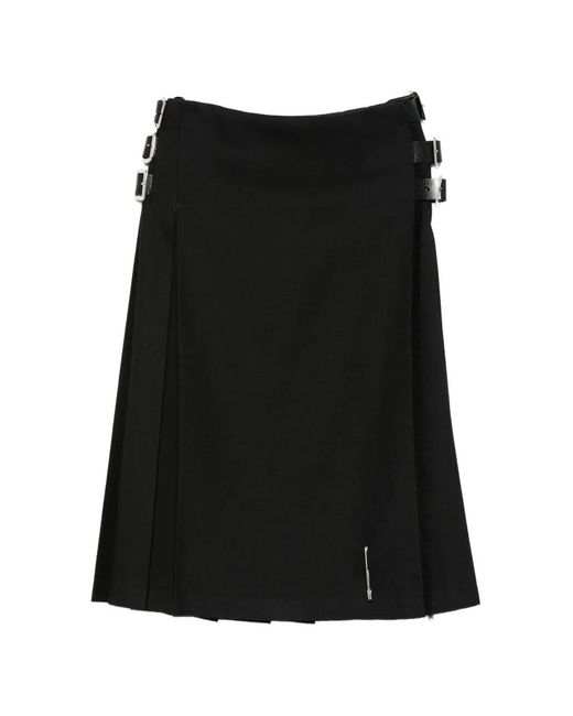 Le Kilt Black Buckle Skirt