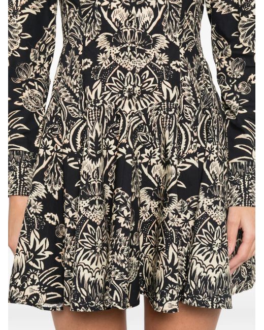 Ulla Johnson Taliah Mini-Jurk in het Black