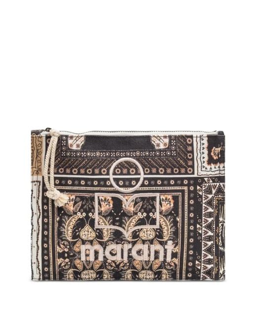 Isabel Marant Netia クラッチバッグ Black