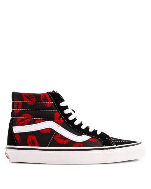 Vans Red Sk8-Hi 38 Dx Anaheim "Hot Lips" Trainers for men