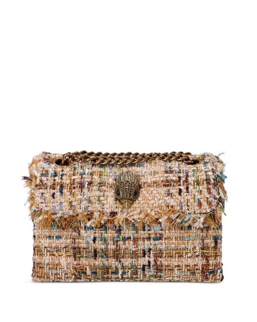 Kurt Geiger Kensington Tweed ショルダーバッグ ミニ Brown