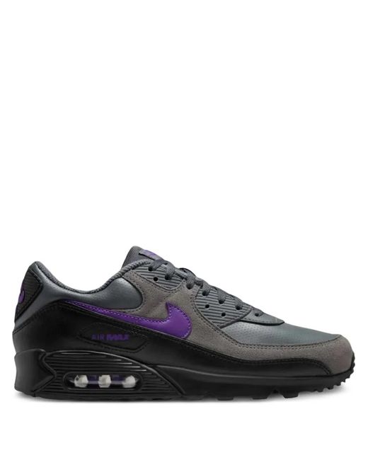 Nike Black Air Max 90 Low-Top Sneakers for men