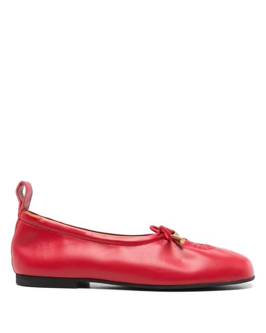 Alohas Red Rosalind Ballet Flats