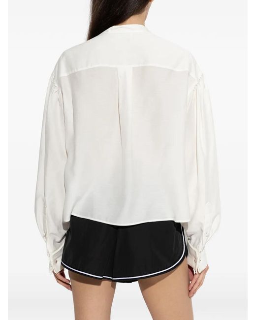 KENZO Button-Up Overhemd in het White