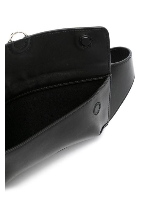 Claudie Pierlot Black Leather Belt Bag
