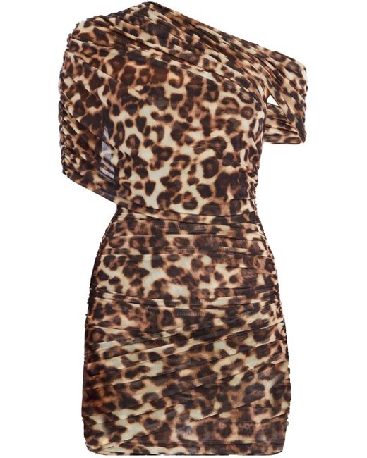 SER.O.YA Raja Minidress in Brown | Lyst