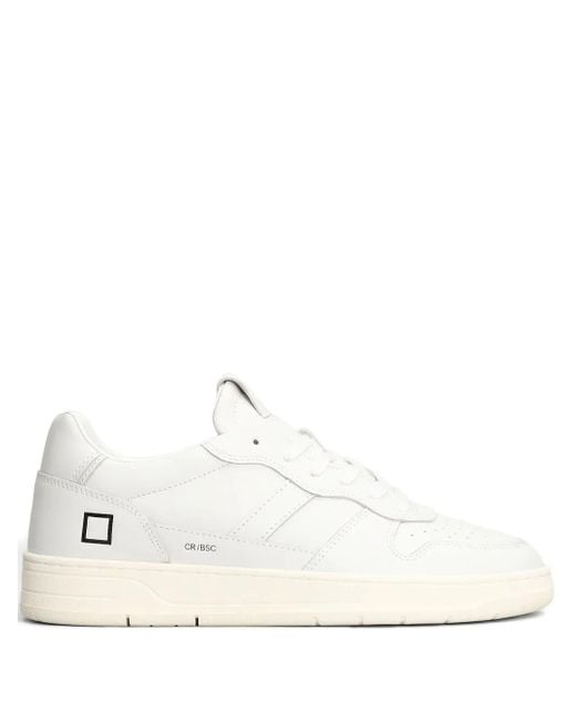 メンズ Date Court 2.0 レザースニーカー White