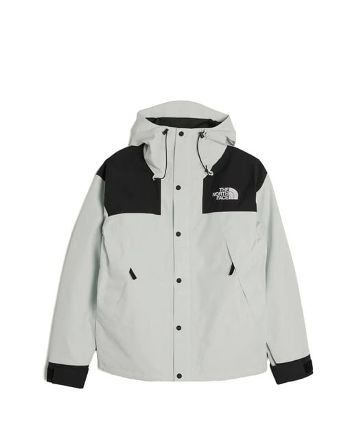 The North Face White Logo Hooded Jacket for men