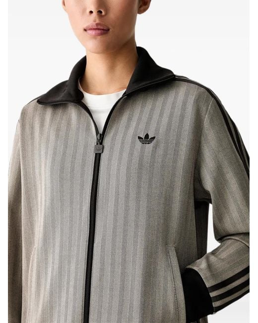 Adidas Gray Tracktop Og Tweed