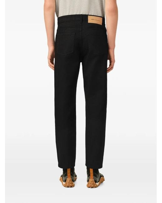 Vaqueros De Algodón Tapered AMI de hombre de color Black