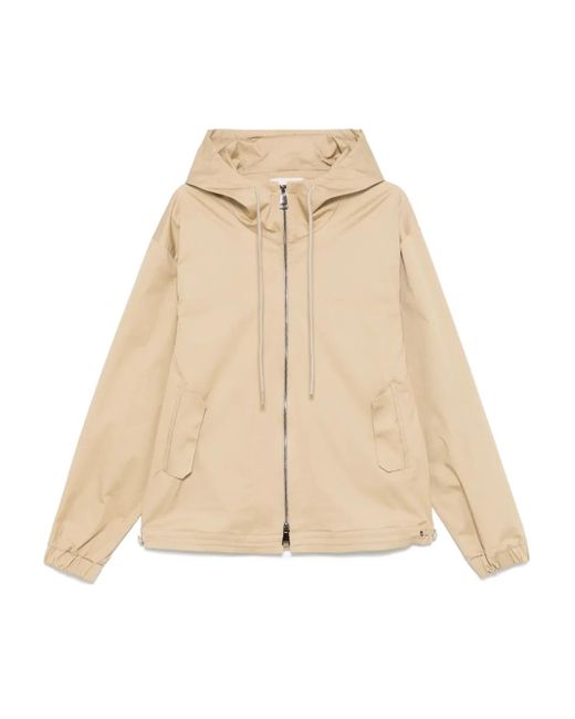 Saucony Jacke mit Kapuze in Natural für Herren