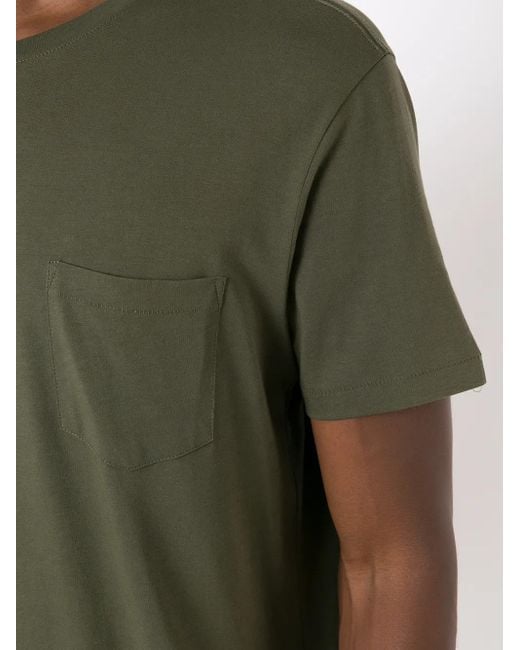 Osklen T-Shirt Met Zak in het Green voor heren