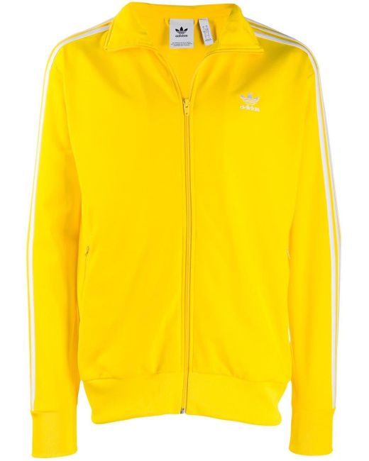 Adidas Yellow Firebird Track Jacket for men