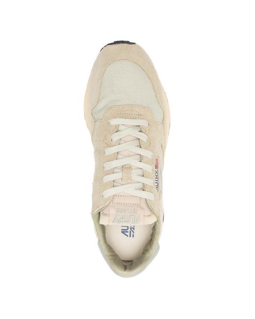 Autry White Sea Leather Sneakers for men