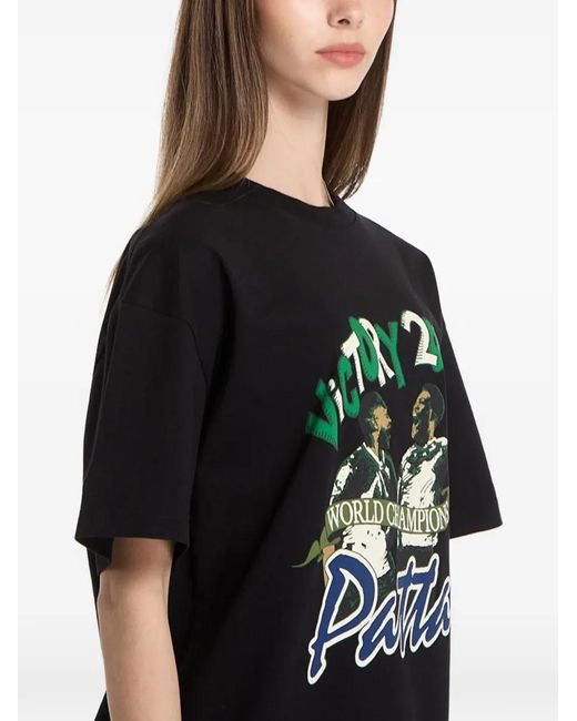 PATTA Black Victory Graphic-Print T-Shirt