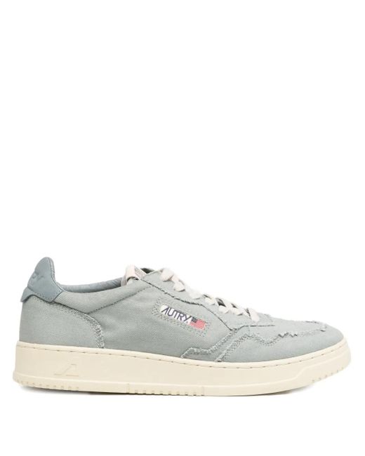 Autry White Medalist Low-Top-Sneakers
