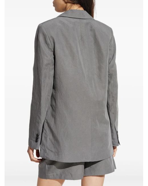 AllSaints Gray Averie Tailored Blazer