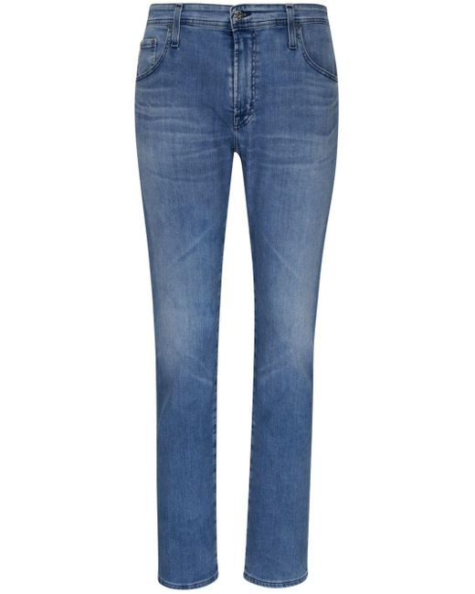AG Jeans Blue Cotton-blend Slim-fit Jeans for men