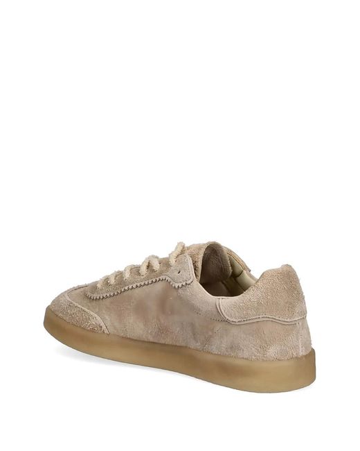 Blauer Natural Scalloped Logo Sneakers