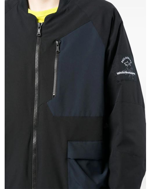 Chaqueta Con Diseño Colour Block White Mountaineering de hombre de color Black