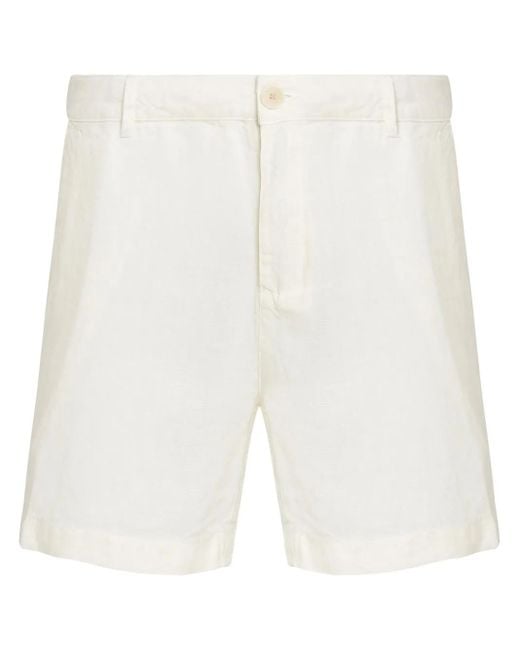 Osklen Linnen Bermuda Shorts in het White voor heren