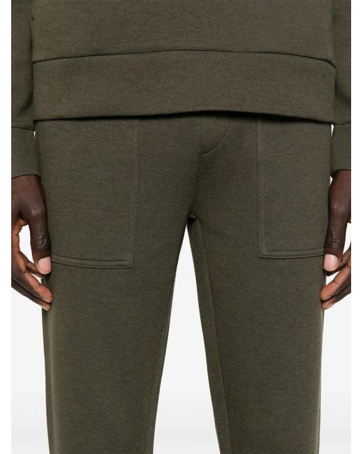 Polo Ralph Lauren Green Piqué Drawstring Track Pants for men