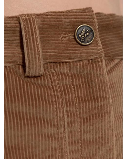 Etro Brown Corduroy Trousers